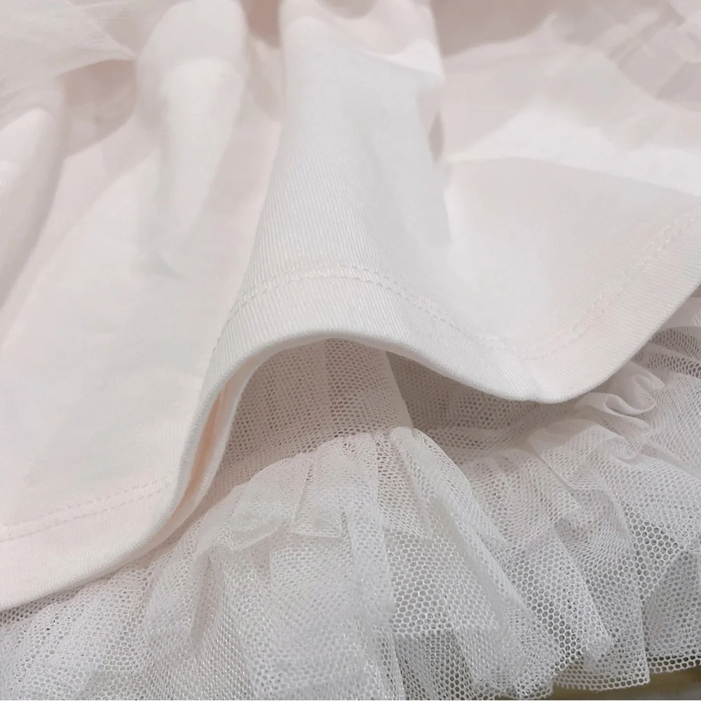 The Little White Company London ~Long-Sleeved Jersey Tutu Dress (3-6 months)